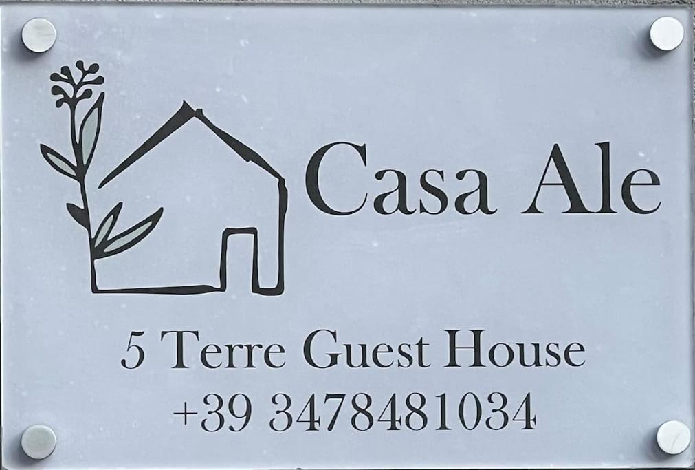 Casa Ale 5 Terre Guest House Con Giardino La Spezia Buitenkant foto